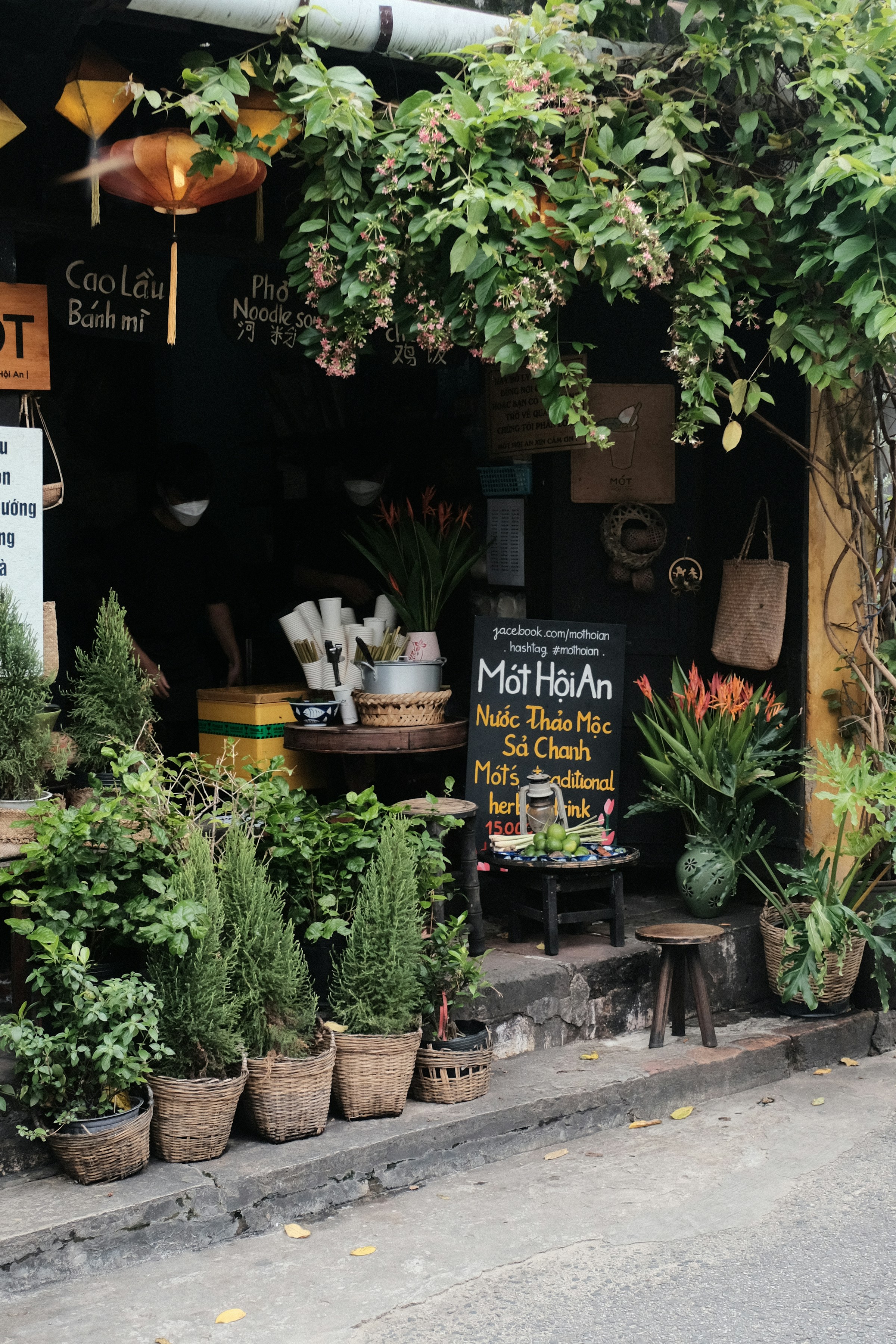 Devanture d'une boutique de Hoi An